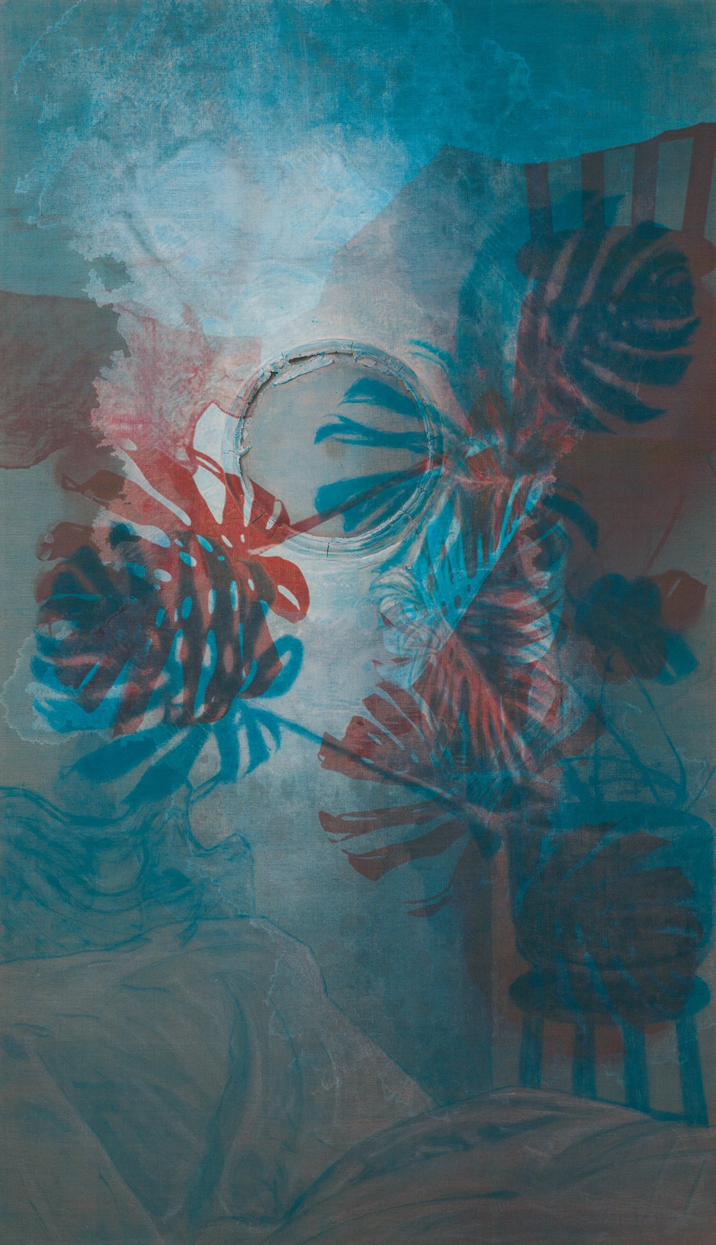  Sub Anaglyph (モンステラ）